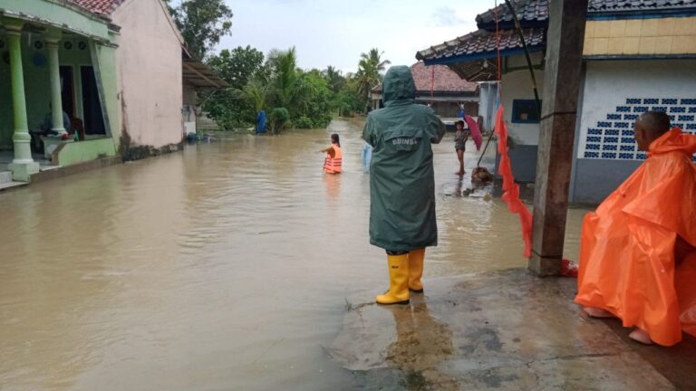 BPBD: Banjir Rendam Ratusan Hektare Sawah dan Ancam 200 Rumah di Tegalbuleud Sukabumi