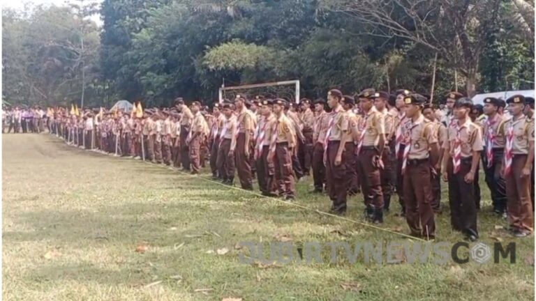 Video: HUT Pramuka ke-64, Kwarran Jampangkulon Sukabumi Libatkan Peserta dari PAUD hingga SMA