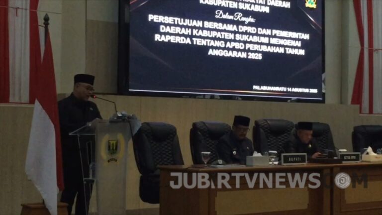 Video: APBD Perubahan 2025 Sukabumi Disetujui! Ini Besaran Nilainya