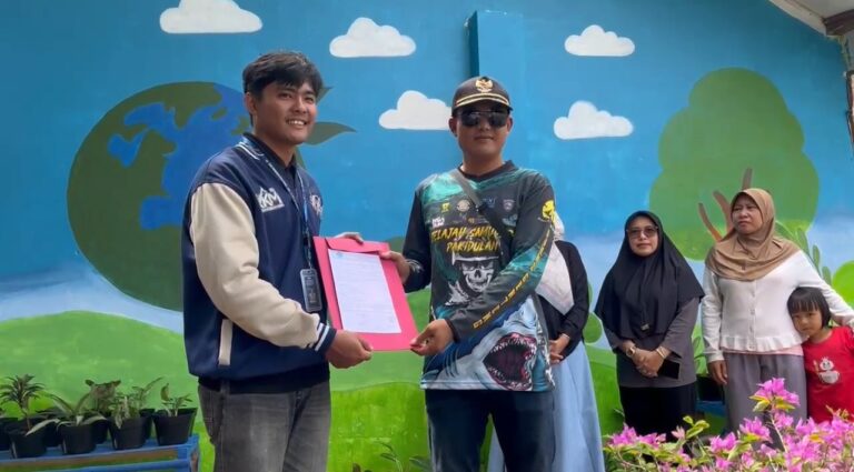 Lewat Program KKM, Mahasiswa STKIP Bina Mutiara Dirikan Taman Edukasi di Desa Pangumbahan Sukabumi