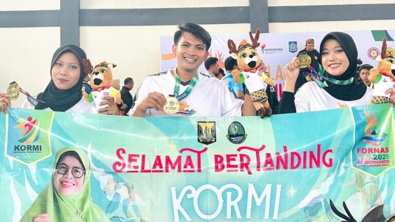 Trio KPSN Sukabumi Sabet Emas di FORNAS VIII NTB 2025