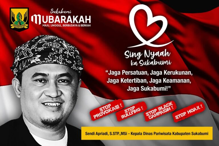 Sukabumi Mubarakah: Kepala Dinas Pariwisata Ajak Jaga Persatuan dan Keamanan