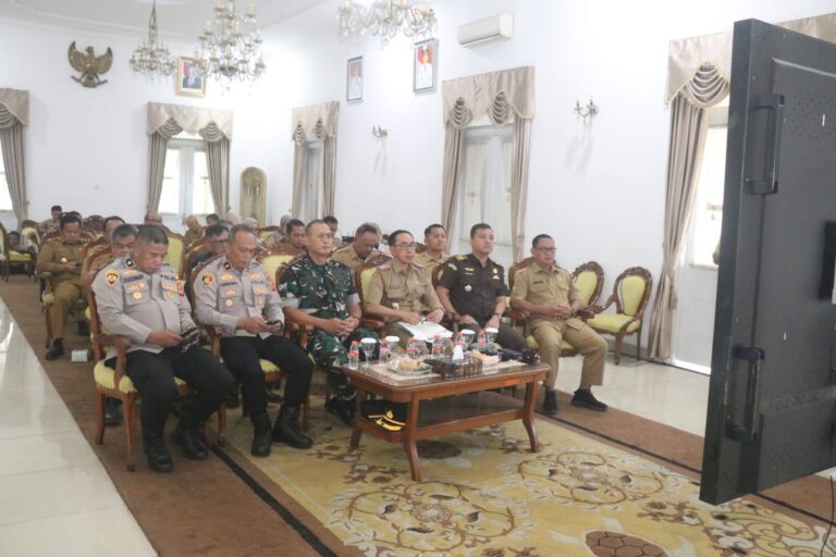 Sekda Sukabumi Ikuti Rakor Bersama Mendagri, Bahas Layanan Publik dan Stabilitas Sosial