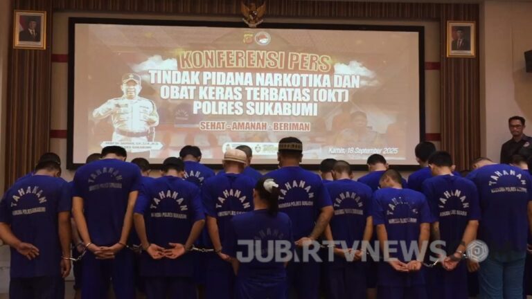 Video: Ancaman Mati! Polres Sukabumi Ungkap 150 Kasus Narkoba dan OKT