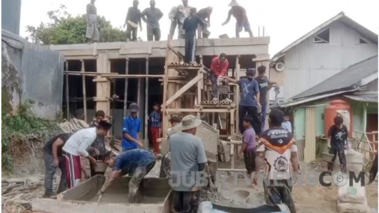 Video: Semangat Gotong Royong Warga Jampangkulon Sukabumi, Bangkitkan Ponpes Al-Kafi Pasca Kebakaran