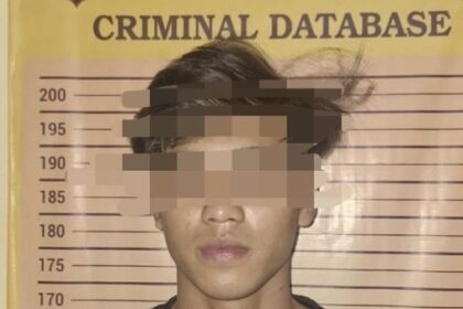 Tampang pelaku jambret HP yang menyeret bocah 11 tahun di Sukaraja Sukabumi. | Foto: Ist