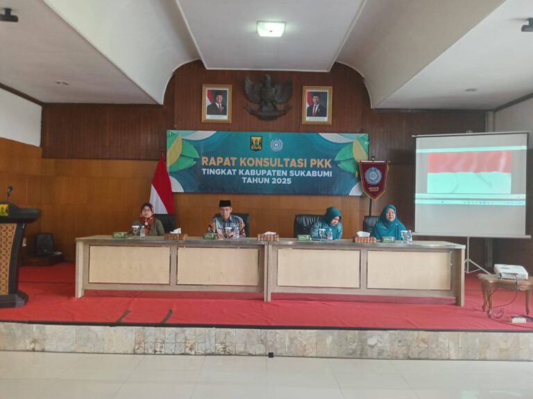 DPMD Kabupaten Sukabumi Tegaskan Peran Kolaborasi di Rapat Konsultasi PKK 2025