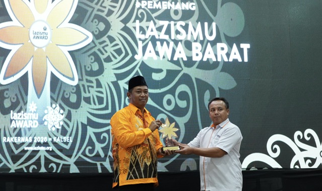 Lazismu Jawa Barat Raih Penghargaan Laporan Terbaik di Rakernas 2026 Banjarmasin