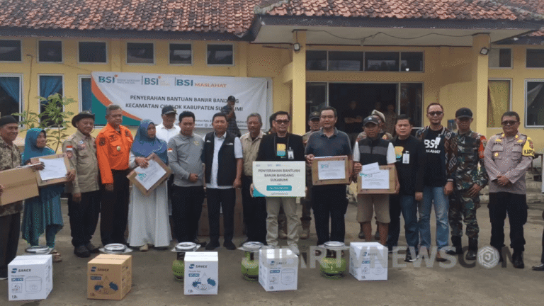 Video: BSI Salurkan Bantuan Rp100 Juta, Wabup: Ini Sangat Berarti bagi Korban Bencana Cisolok Sukabumi