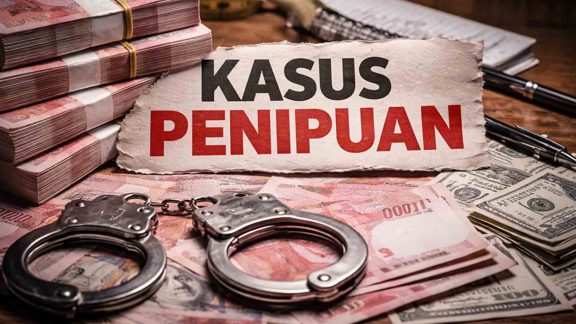 Ilustrasi. Kasus dugaan penipuan menjerat RH, Ketua KNPI Jabar versi Ali. | Foto: AI