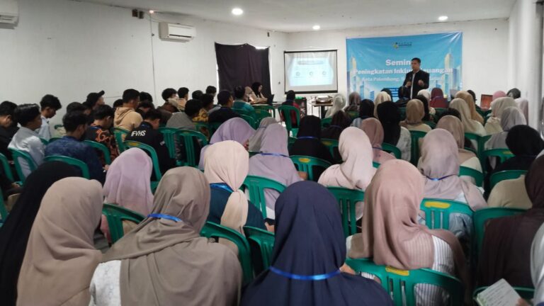Optimalisasi Wakaf Jadi Fokus Seminar Peningkatan Inklusi Keuangan di Palembang