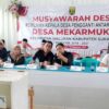 Suasana Musdes Pilkades PAW Desa Mekarmukti, Kecamatan Waluran, Kabupaten Sukabumi, Kamis (18/10/2025). | Foto: Candra