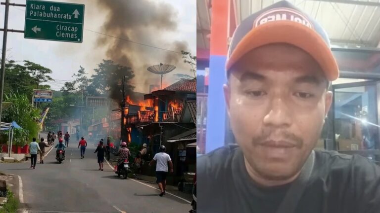 Bikin Geger dan Repotkan Damkar, Penyebar Foto Hoaks Kebakaran Waluran Akhirnya Minta Maaf