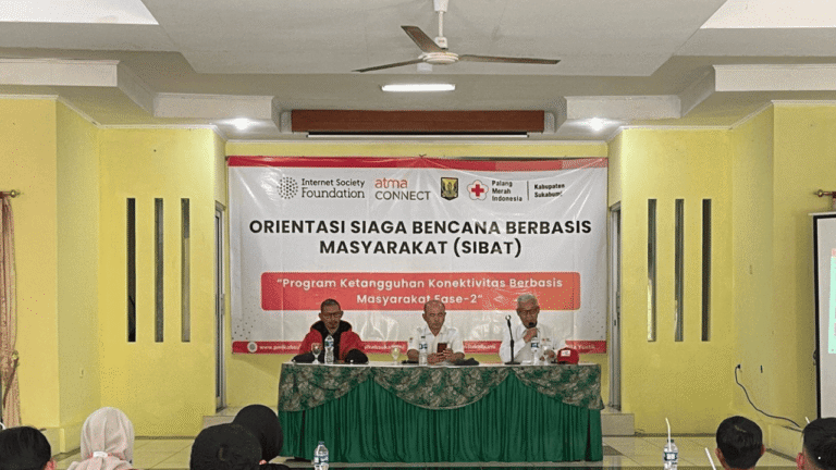 Percepat Respon Penanganan Bencana, PMI Sukabumi Perkuat SIBAT di Daerah Rawan dan Minim Jaringan