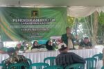 Ketua DPC PPP Kabupaten Sukabumi, Andri Hidayana saat melakukan safari ramadan di Palabuhanratu. | Foto: Nugraha