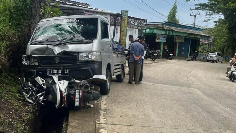 Kecelakaan Maut di Sagaranten Sukabumi: Pikap dan Motor Bertabrakan, Bocah 6 Tahun Meninggal