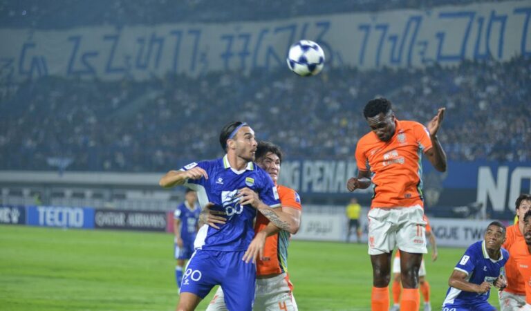 Gol semata wayang Persib Bandung atas Ratchaburi di leg ke-2 babak 16 besar ACL 2 dicetak oleh Andrew Jung pada menit ke-39. | Foto: Persib.co.id