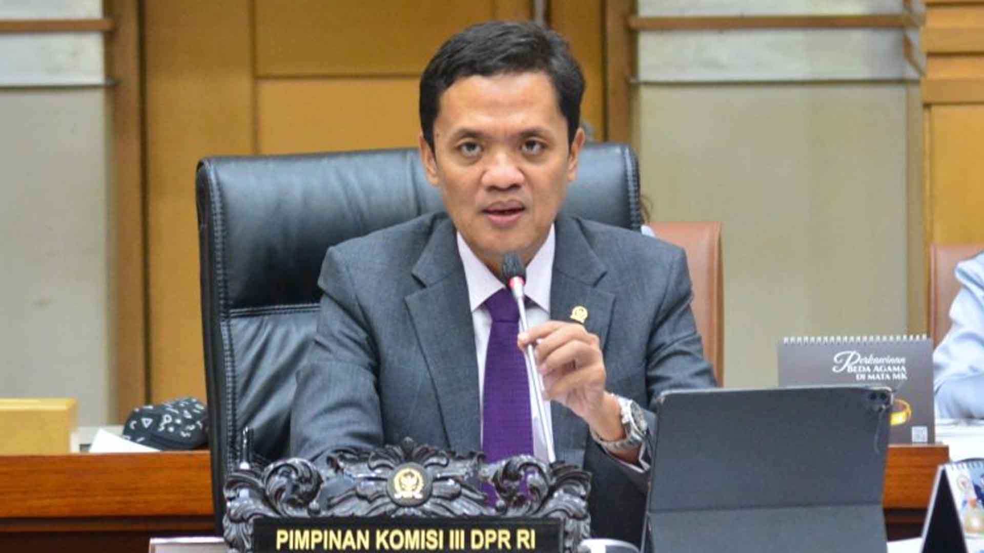 Ketua Komisi III DPR RI, Habiburokhman. | Foto: Dok. DPR RI