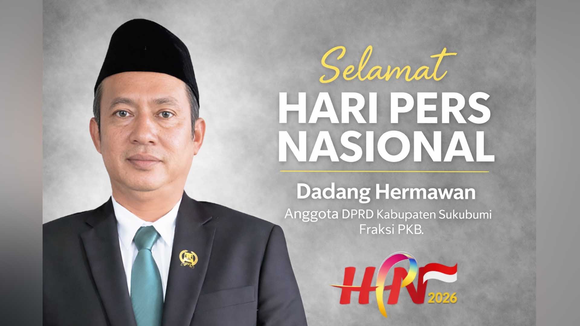 Anggota DPRD Kabupaten Sukabumi dari Fraksi PKB Dadang Hermawan. | Foto: Ist