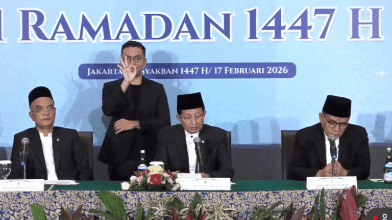 Hasil Sidang Isbat: 1 Ramadan 1447 H Jatuh pada 19 Februari 2026