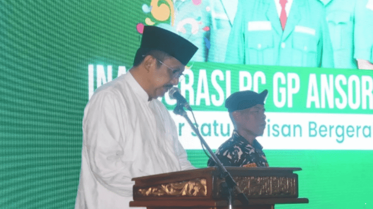 Ahmad Firdaus Resmi Pimpin GP Ansor Sukabumi, Bupati Asep Japar Dukung Peran Strategis Organisasi