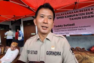 Anggota DPRD Kabupaten Sukabumi Fraksi Gerindra, Teddy Setiadi. | Foto: Ans