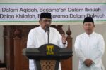 Bupati Sukabumi Asep Japar dan Wabup Andreas saat menutup Muhibah Ramadan 2026 di Cidahu. | Foto: Diskominfosan Kab. Sukabumi