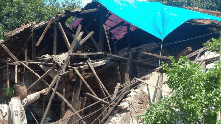 Dampak Gempa Dini Hari di Sukabumi, 2 Rumah Warga Alami Kerusakan