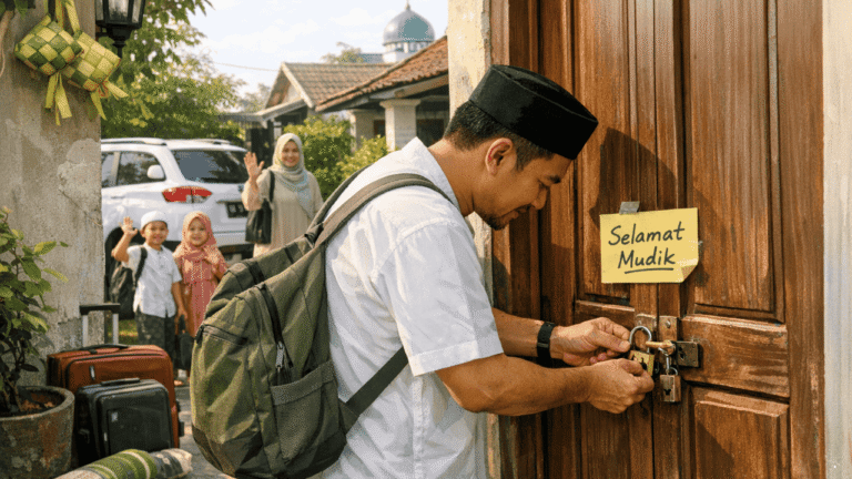 Ingin Mudik Lebaran Lebih Tenang? Ini Hal yang Perlu Disiapkan Sebelum Meninggalkan Rumah