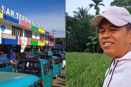 Gubernur Jawa Barat Dedi Mulyadi saat mengumumkan kebijakan pemberian dana libur bagi Angkot di jalur Cibadak Sukabumi untuk urai macet arus balik Lebaran 2026. | Foto: Ist