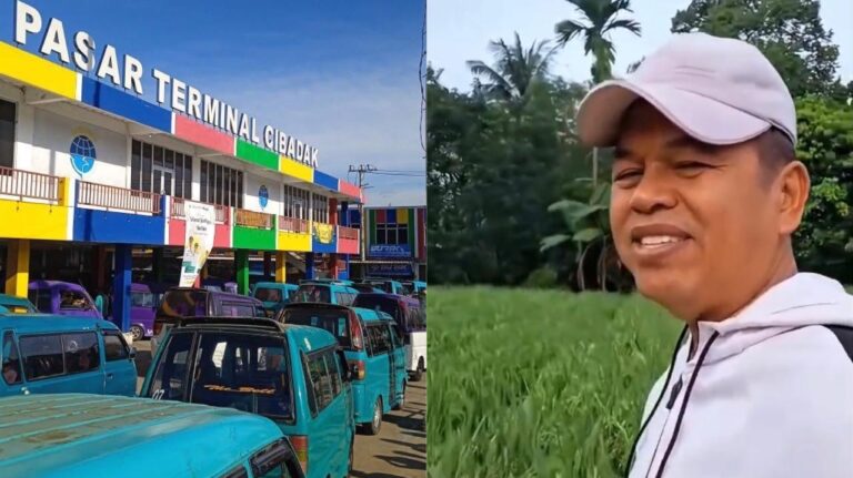 Gubernur Jawa Barat Dedi Mulyadi saat mengumumkan kebijakan pemberian dana libur bagi Angkot di jalur Cibadak Sukabumi untuk urai macet arus balik Lebaran 2026. | Foto: Ist