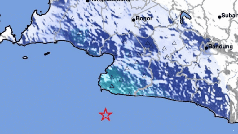 Kabupaten Sukabumi Diguncang Gempa M4.4, BMKG: Akibat Aktivitas Sesar Aktif Bawah Laut