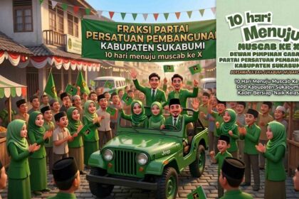 PPP Kabupaten Sukabumi akan melaksanakan Muscab ke-10 untuk menentukan ketua Baru. | Sumber Foto: Ilustrasi AI