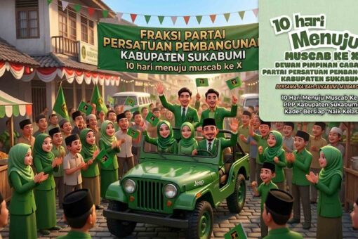 PPP Kabupaten Sukabumi akan melaksanakan Muscab ke-10 untuk menentukan ketua Baru. | Sumber Foto: Ilustrasi AI