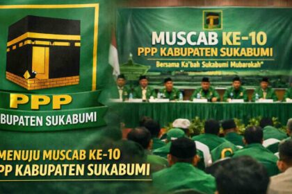 Andri Hidayana kandidat kuat Ketua PPP Kabupaten Sukabumi di Muscab ke-10. | Sumber Foto: Ilustrasi AI