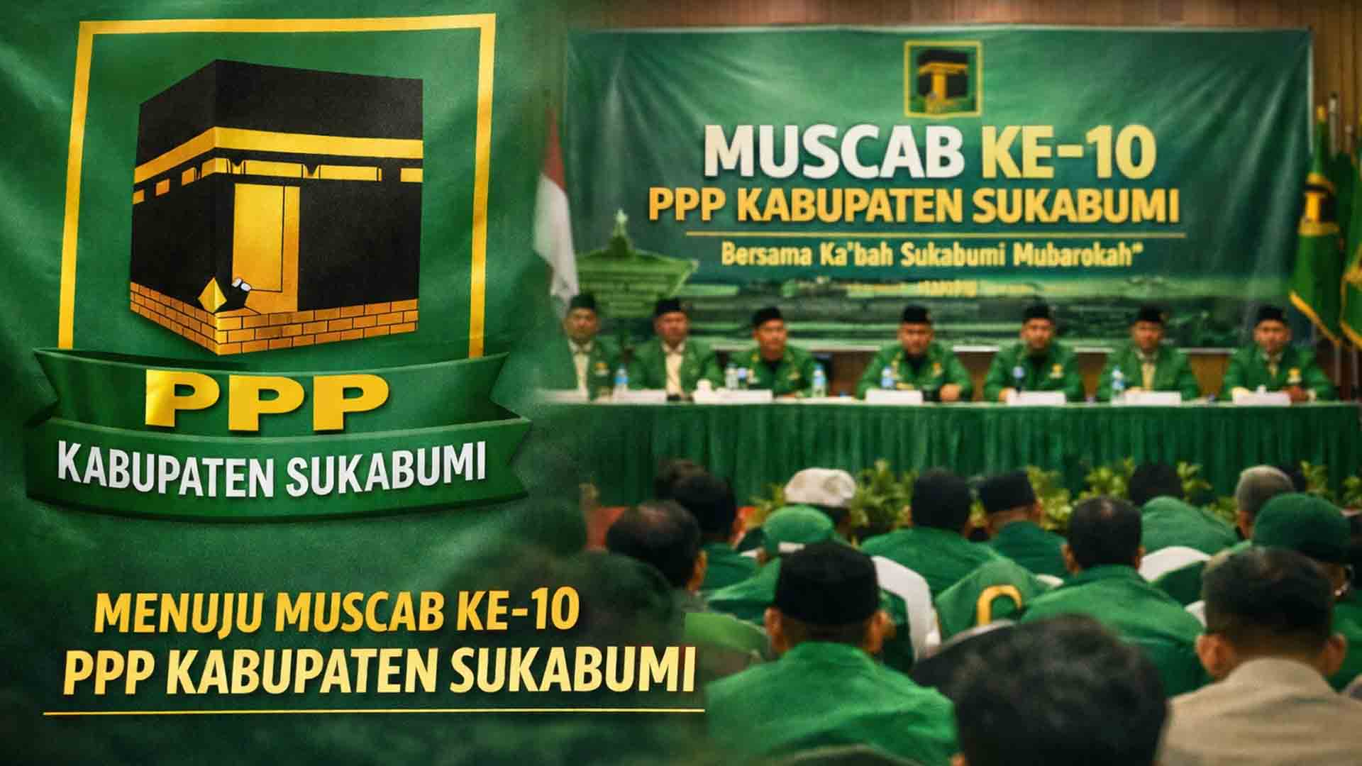 Andri Hidayana kandidat kuat Ketua PPP Kabupaten Sukabumi di Muscab ke-10. | Sumber Foto: Ilustrasi AI