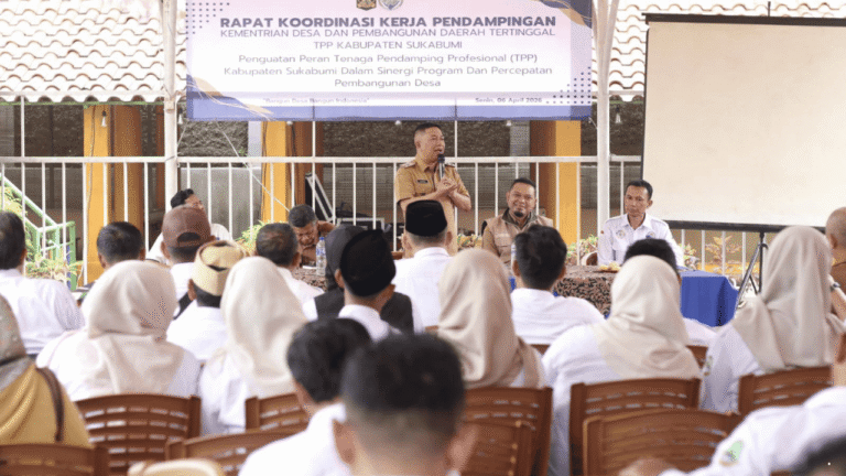 Rakor TPP P3MD, Wabup Sukabumi Tekankan Sinergi Lintas Sektor untuk Percepatan Pembangunan Desa