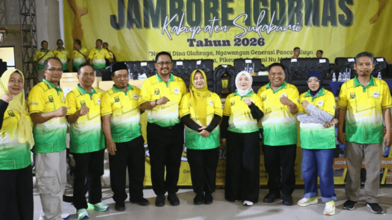 Ketua DPRD Sukabumi Hadiri Jambore Igornas, Dorong Peningkatan Kualitas Guru Olahraga