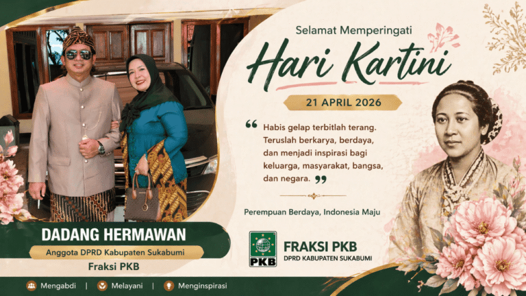 Anggota DPRD Dadang Hermawan: Semangat Kartini Harus Jadi Energi Perempuan Sukabumi untuk Maju