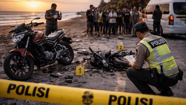 Uji Coba Motor Berujung Maut di Pesisir Ujunggenteng, Satu Tewas dan Satu Luka Berat