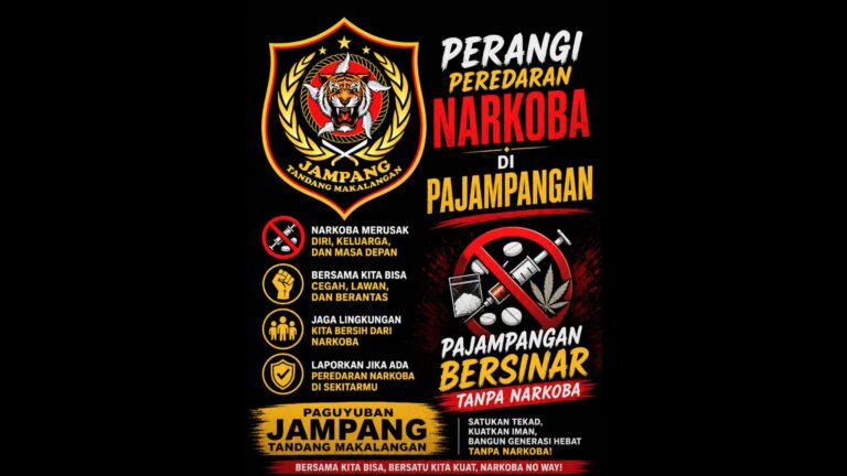 Paguyuban JTM Serukan Perlawanan Kolektif, Narkoba Disebut Ancaman Nyata di Pajampangan