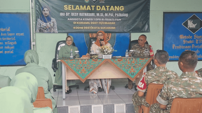 Kunker ke Koramil Cibadak Sukabumi, Ini Aspirasi Prajurit yang Diserap Desy Ratnasari