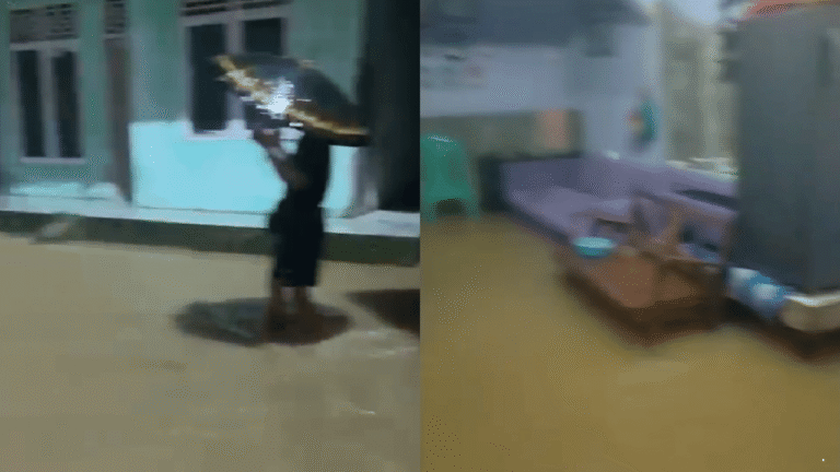 Banjir Kepung 10 Titik di Surade, Warga Sempat Panik Saat Air Meluap ke Permukiman