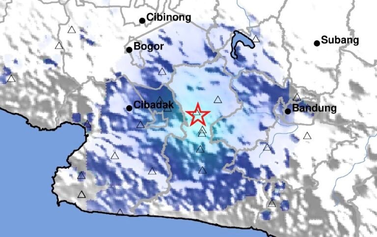 Gempa Dangkal M 3,5 Guncang Cianjur, Getaran Terasa hingga Kota Sukabumi