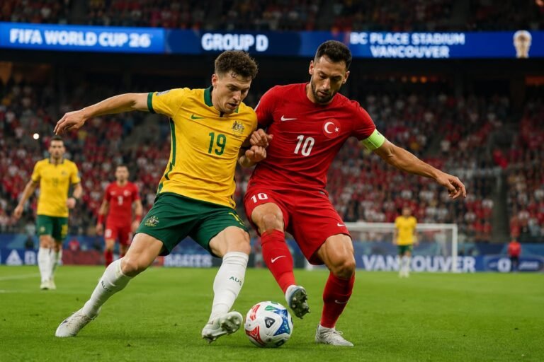 Prediksi Australia vs Turki Piala Dunia 2026: Penentuan Lolos Grup di Pertandingan Perdana