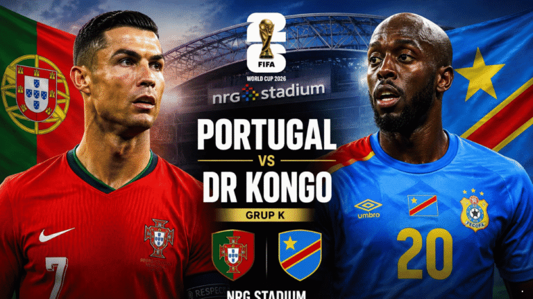 Prediksi Portugal vs DR Kongo Piala Dunia 2026: Cristiano Ronaldo Pimpin Selecao Buru Kemenangan