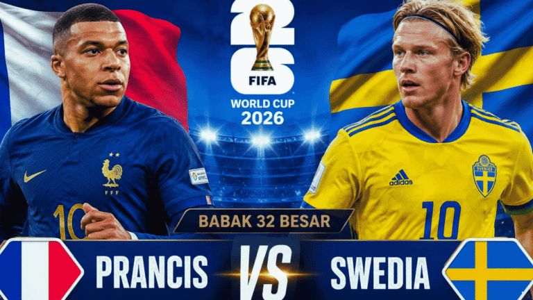 Prediksi Prancis vs Swedia di 32 Besar Piala Dunia 2026: Laga Menarik Tim Eropa