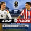 Jerman vs Paraguay pada pertandingan babak 32 besar Piala Dunia FIFA 2026 di Stadion Gillette, Boston