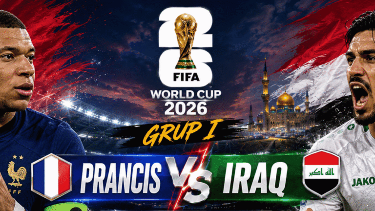 Prediksi Prancis vs Iraq Piala Dunia 2026: Laga Kontras Kekuatan di Grup I