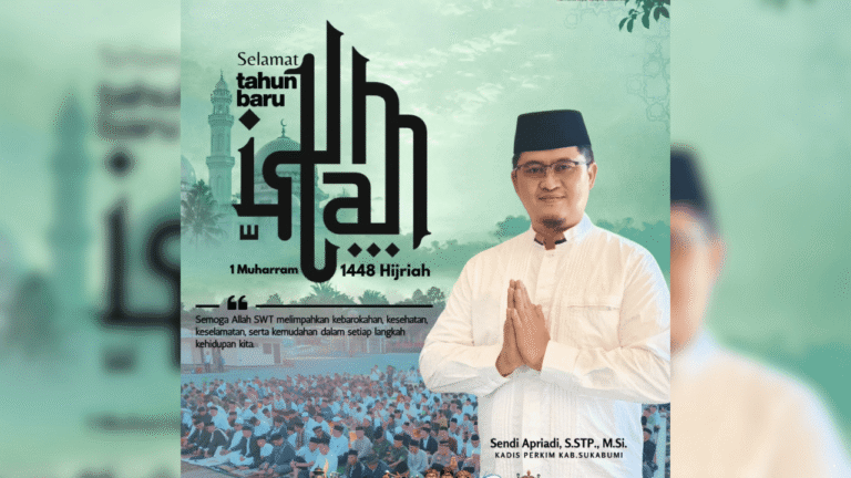 Sambut Tahun Baru Islam 1448 H, Disperkim Kabupaten Sukabumi Ajak Masyarakat Jadikan Semangat Hijrah sebagai Inspirasi